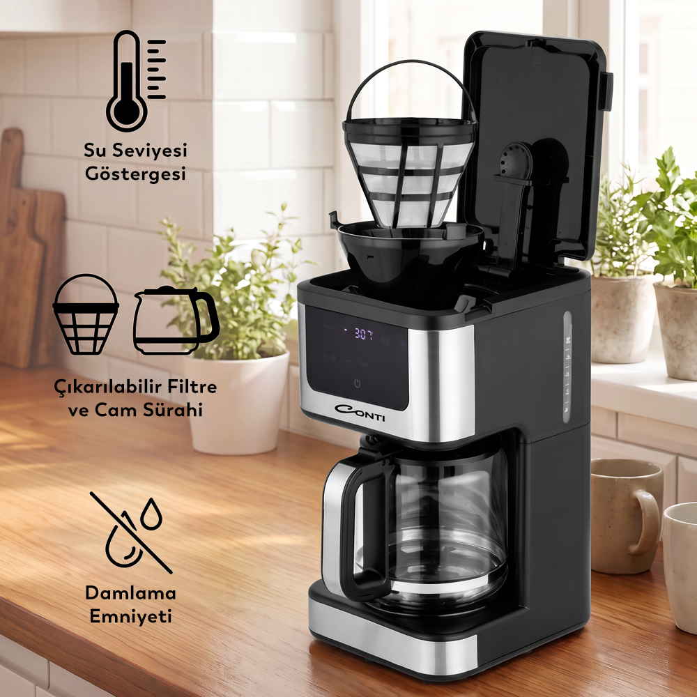 Conti CFK-200 Coffemood Filtre Kahve Makinesi görsel 2