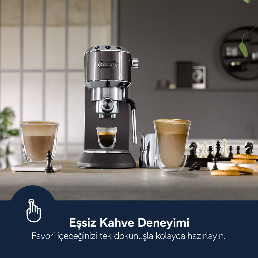DeLonghi DEDICA MANUEL ESP MAK EC885.GY Dedica Delonghi görsel 2
