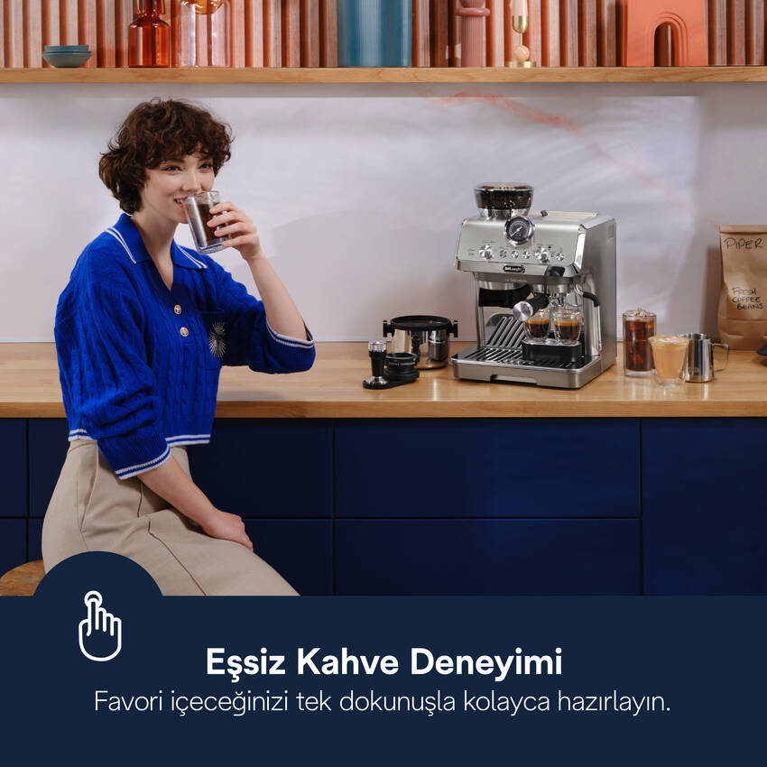 DeLonghi LA SPECIALIST ARTE EVO EC9255.M Manuel/Barista Tipi Kahve Makineleri Delonghi görsel 3
