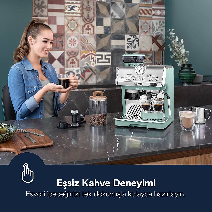 DeLonghi LA SPECIALISTA ARTE EC9155.GR Manuel/Barista Tipi Kahve Makineleri DELONGHI görsel 3