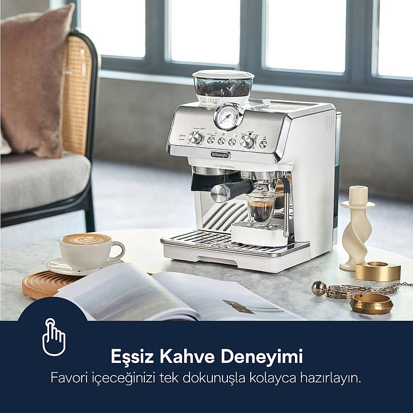 DeLonghi LA SPECIALISTA ARTE EC9155.W La Specialista DELONGHI görsel 3