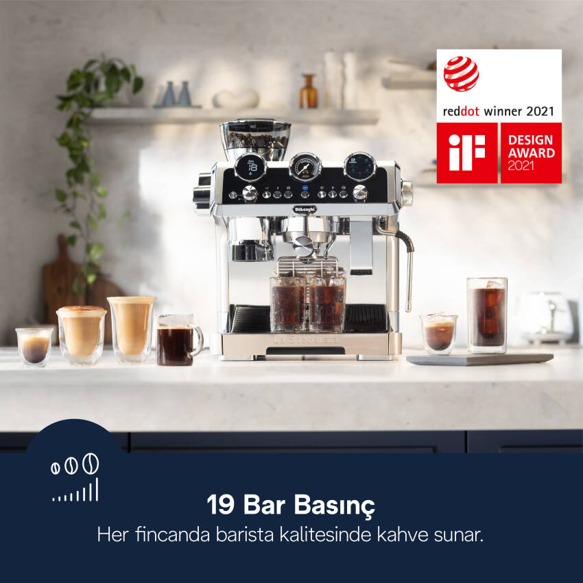 DeLonghi LA SPECIALISTA MAESTRO EC9865.M Manuel/Barista Tipi Kahve Makineleri Delonghi görsel 2