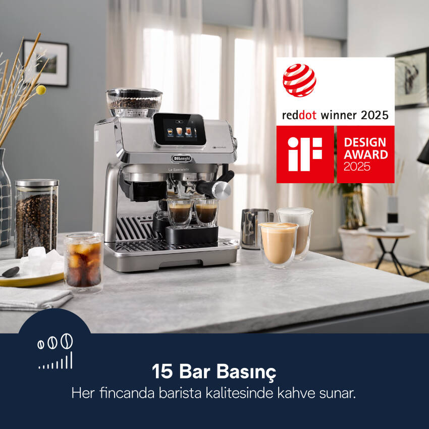 DeLonghi LA SPECIALISTA TOUCH EC9455.M Manuel/Barista Tipi Kahve Makineleri Delonghi görsel 2