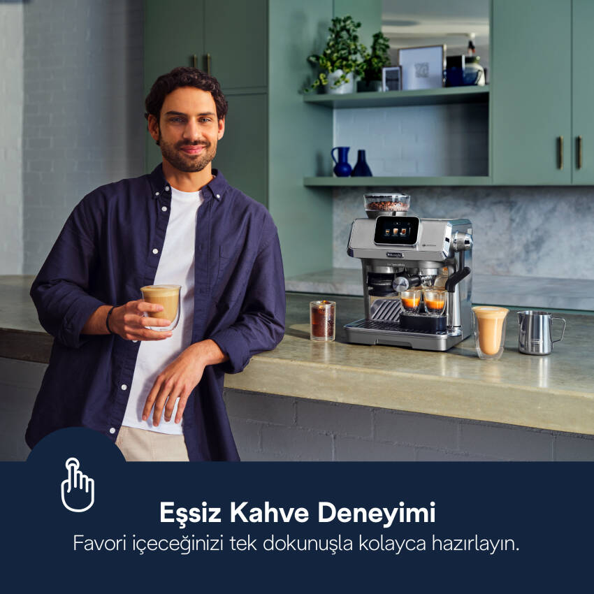 DeLonghi LA SPECIALISTA TOUCH EC9455.M Manuel/Barista Tipi Kahve Makineleri Delonghi görsel 3