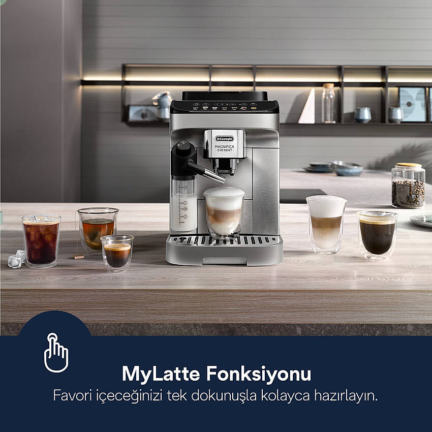 DeLonghi MAGNIFICA EVO ECAM290.85.SBB TAM OTO Otomatik Kahve Makineleri DELONGHI görsel 3