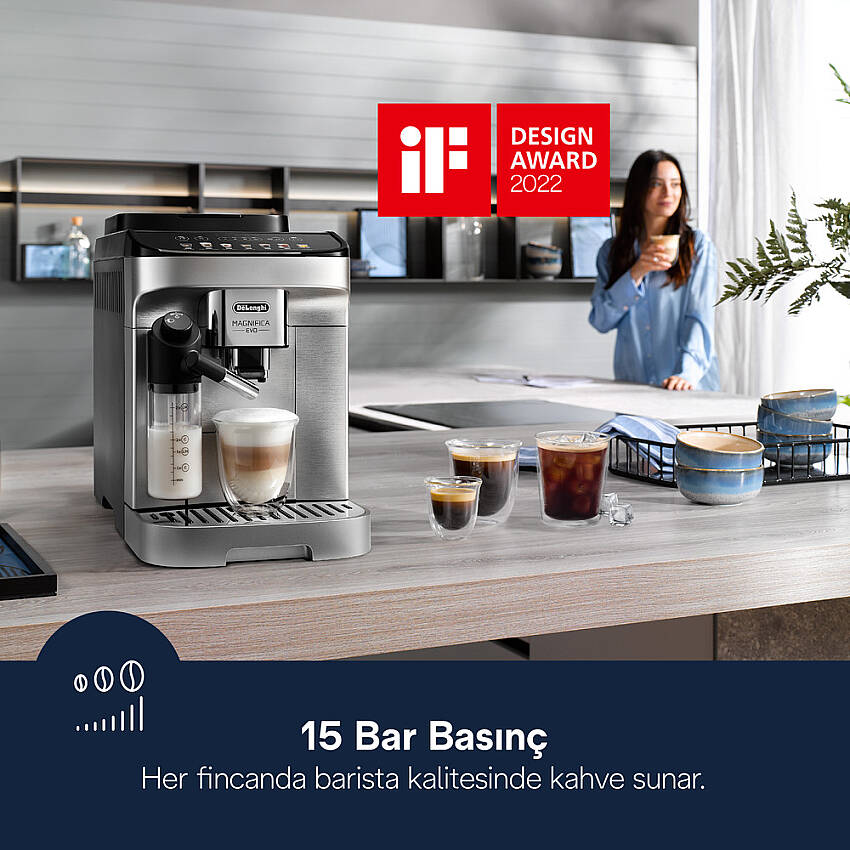 DeLonghi MAGNIFICA EVO ECAM290.85.SBB TAM OTO Otomatik Kahve Makineleri DELONGHI görsel 2