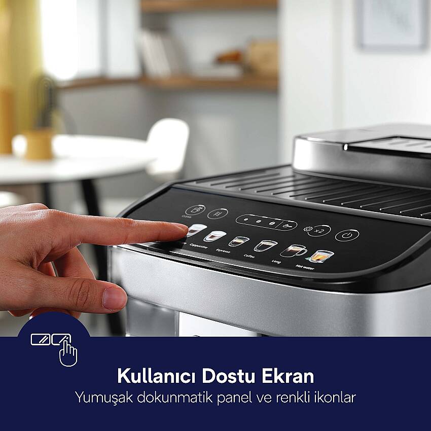 DeLonghi MAGNIFICA EVO ECAM292.81.SB TAM OTO. Magnifica DELONGHI görsel 3