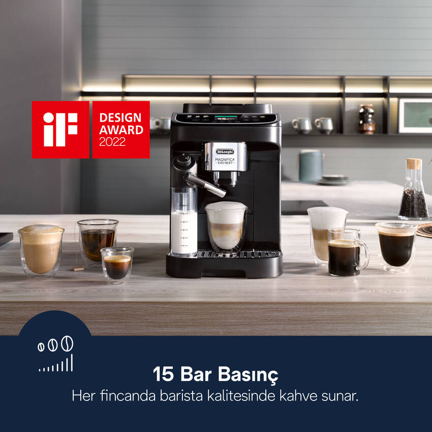 DeLonghi MAGNIFICA EVO NEXT ECAM310.60.B Otomatik Kahve Makineleri Delonghi görsel 2