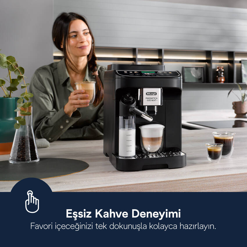DeLonghi MAGNIFICA EVO NEXT ECAM310.60.B Otomatik Kahve Makineleri Delonghi görsel 3