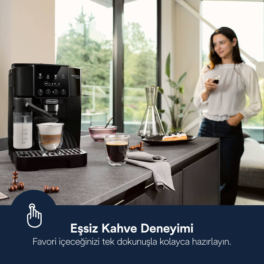 DeLonghi MAGNIFICA START ECAM220.60.B Otomatik Kahve Makineleri Delonghi görsel 3
