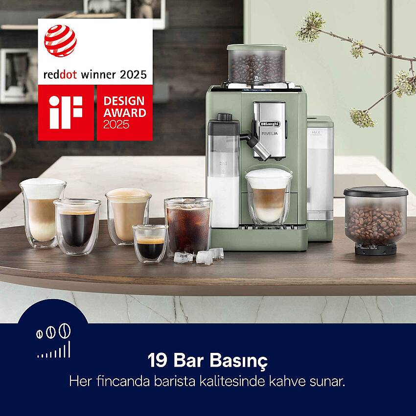 DeLonghi RIVELIA EXAM441.55.GR Otomatik Kahve Makineleri DELONGHI görsel 2