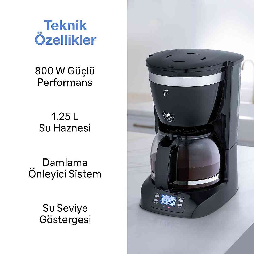 Fakir Coffee Enjoy Timer Filtre Kahve Makinesi görsel 3