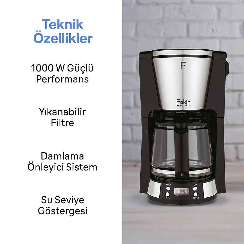 Fakir Coffee Mine Filtre Kahve Makinesi görsel 3