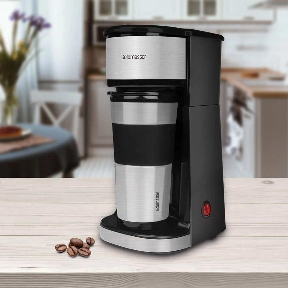 Goldmaster Magic Coffee Termos Bardakli Kisisel Filtre Kahve Makinesi görsel 3