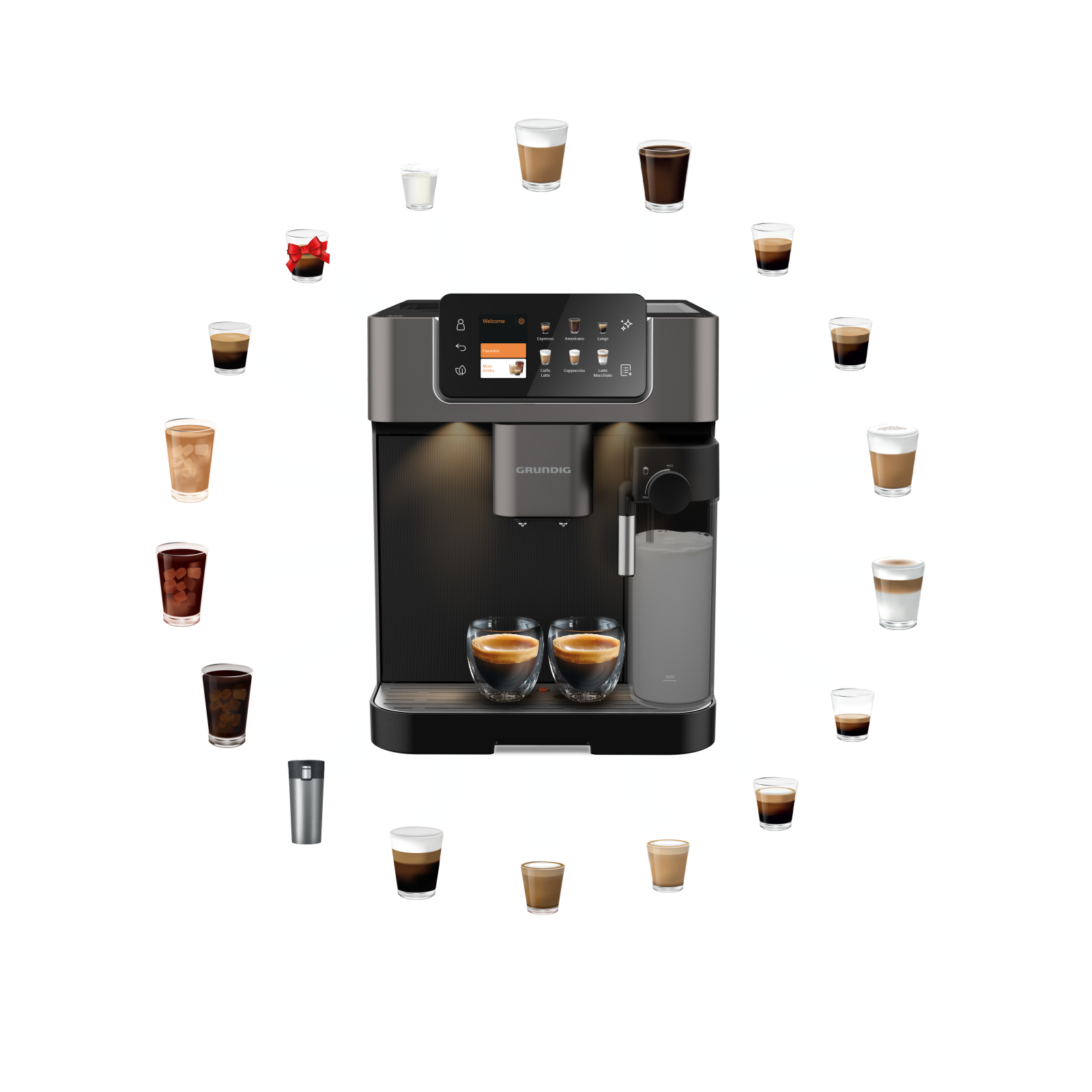 Grundig KVA 8230 Delisia Coffee Series DC7500+ görsel 5