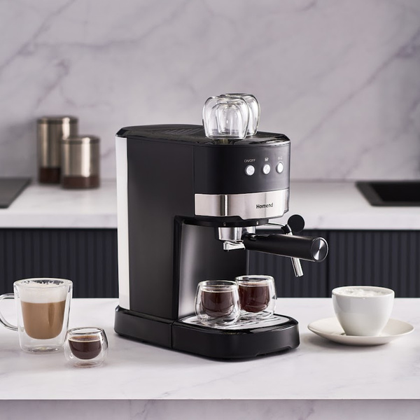 Homend Coffeebreak 5011H Süt Köpürtücülü, 15 Bar Basınçlı Espresso Makinesi 1100W 1,2L