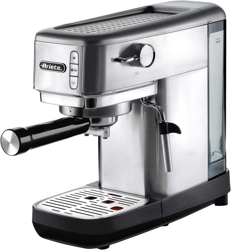 Kenwood Ariete Moderna Espresso Slim Kahve Makinesi - Gümüş