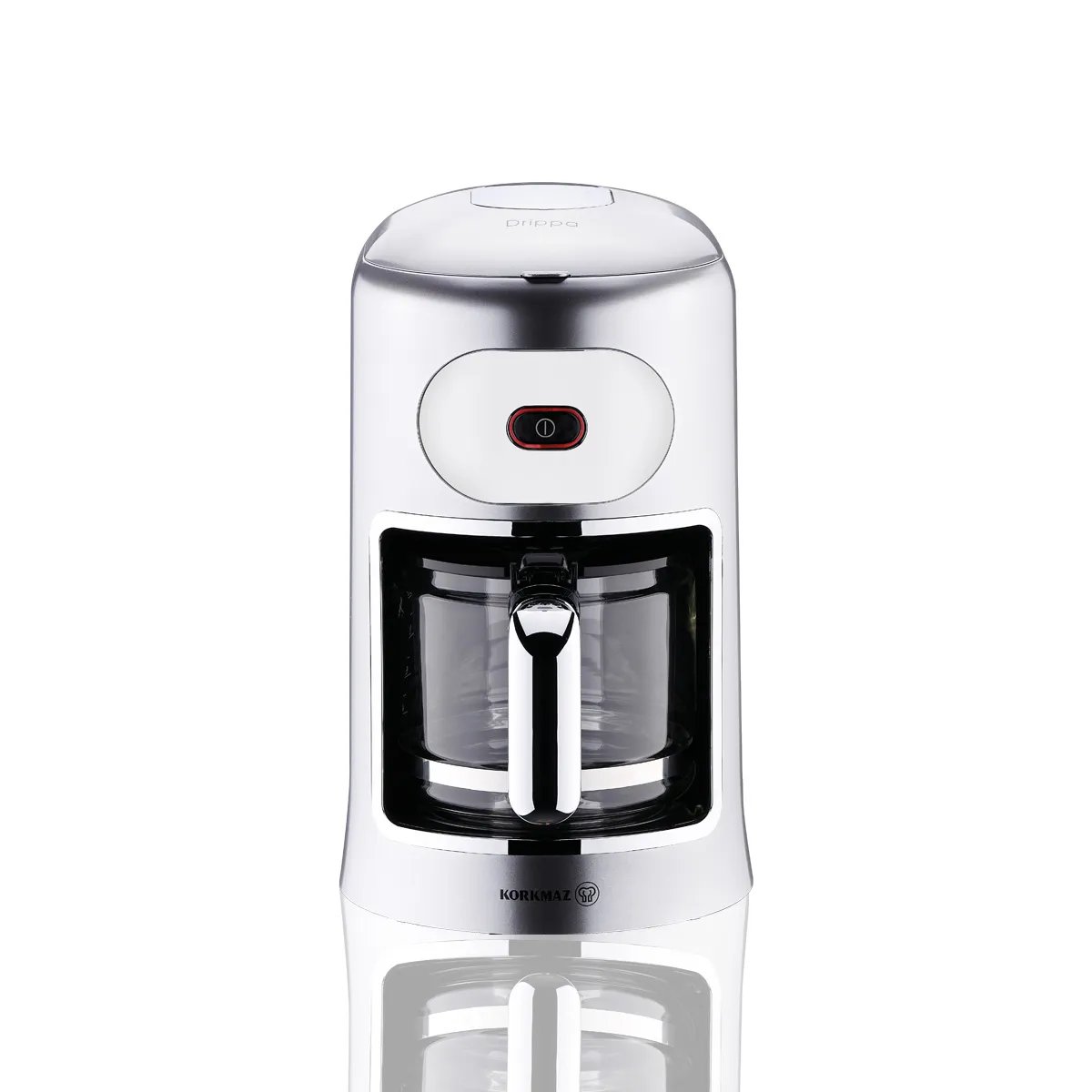 Korkmaz Drippa Tek Tuşlu Inox Filtre Kahve Makinesi A864-02