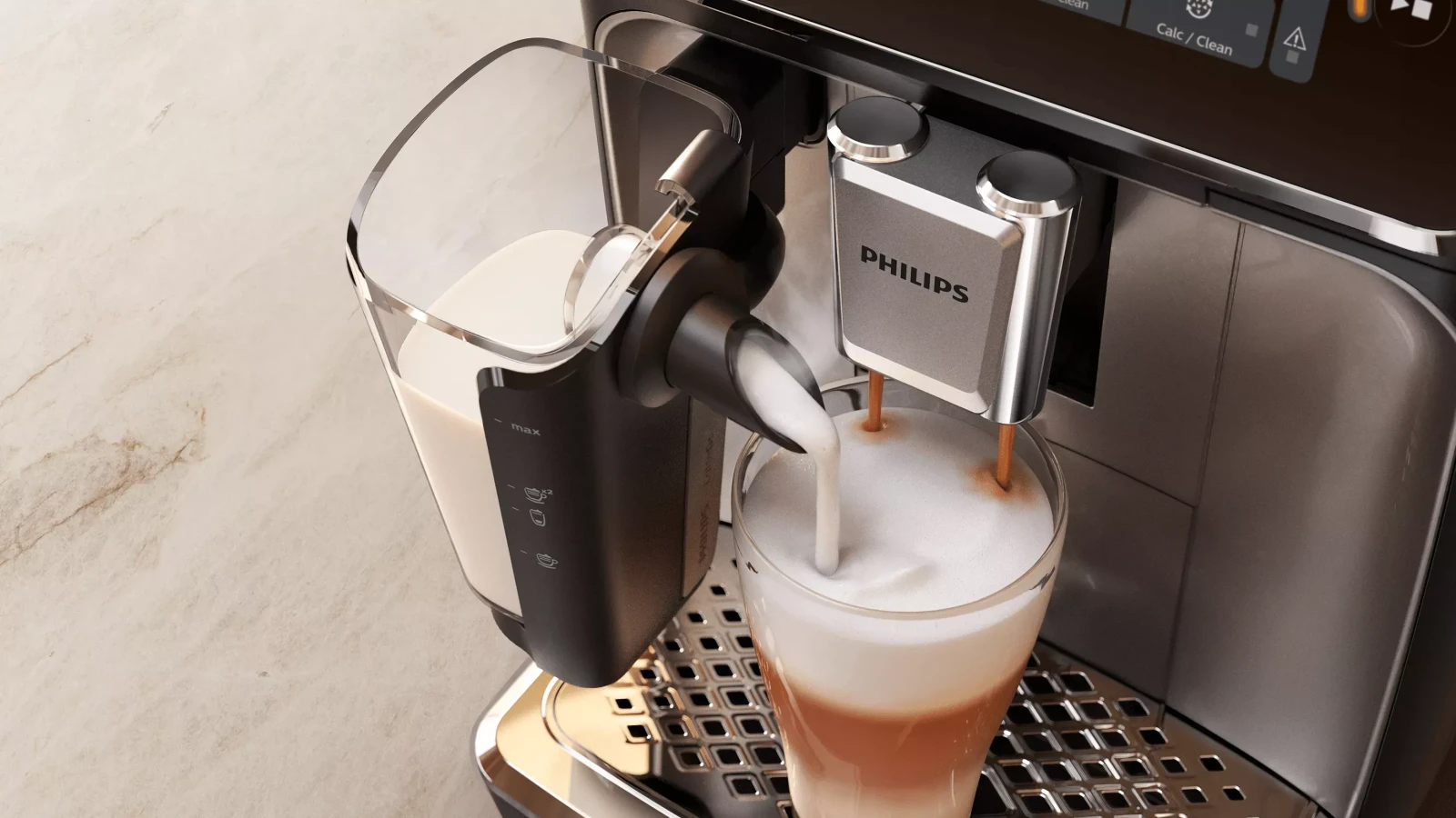 LatteGo süt sistemi
