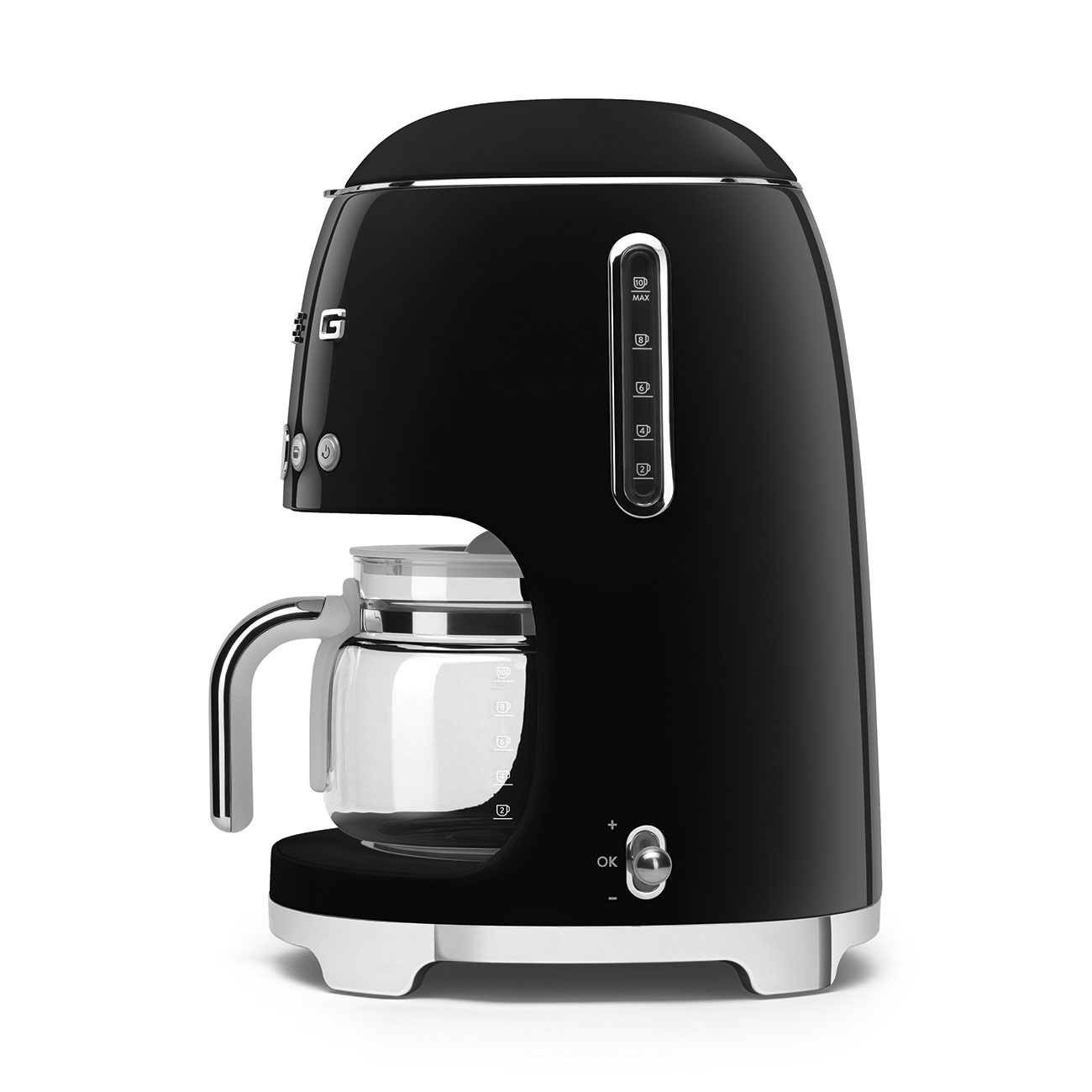 Smeg Damla Filtre Kahve Makinesi Siyah DCF02BLEU görsel 2