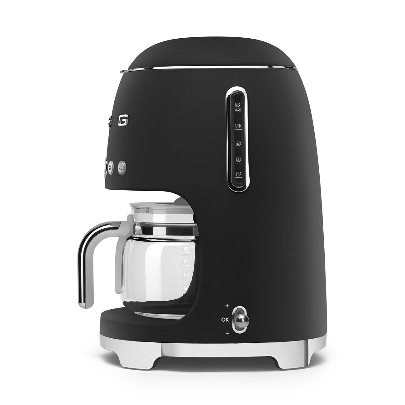 Smeg Damla Filtre Kahve Makinesi Siyah DCF02BLMEU görsel 2