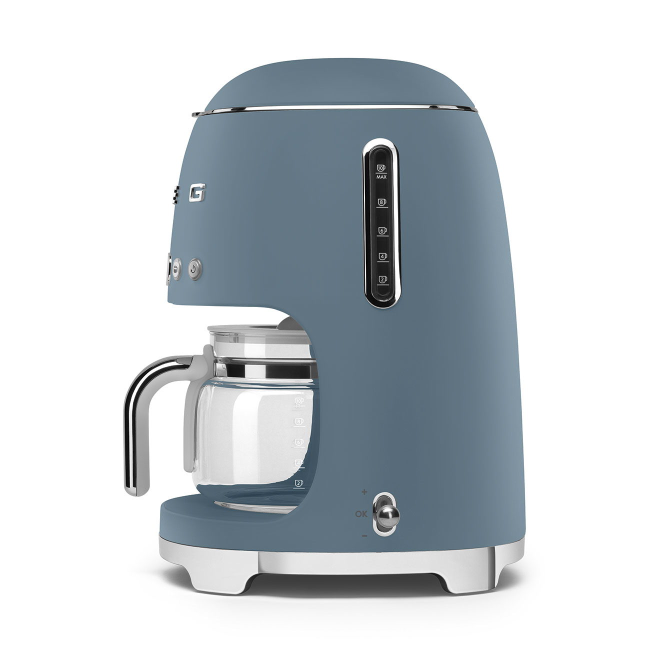 Smeg Damla Filtre Kahve Makinesi Storm Blue DCF02SBMEU görsel 2