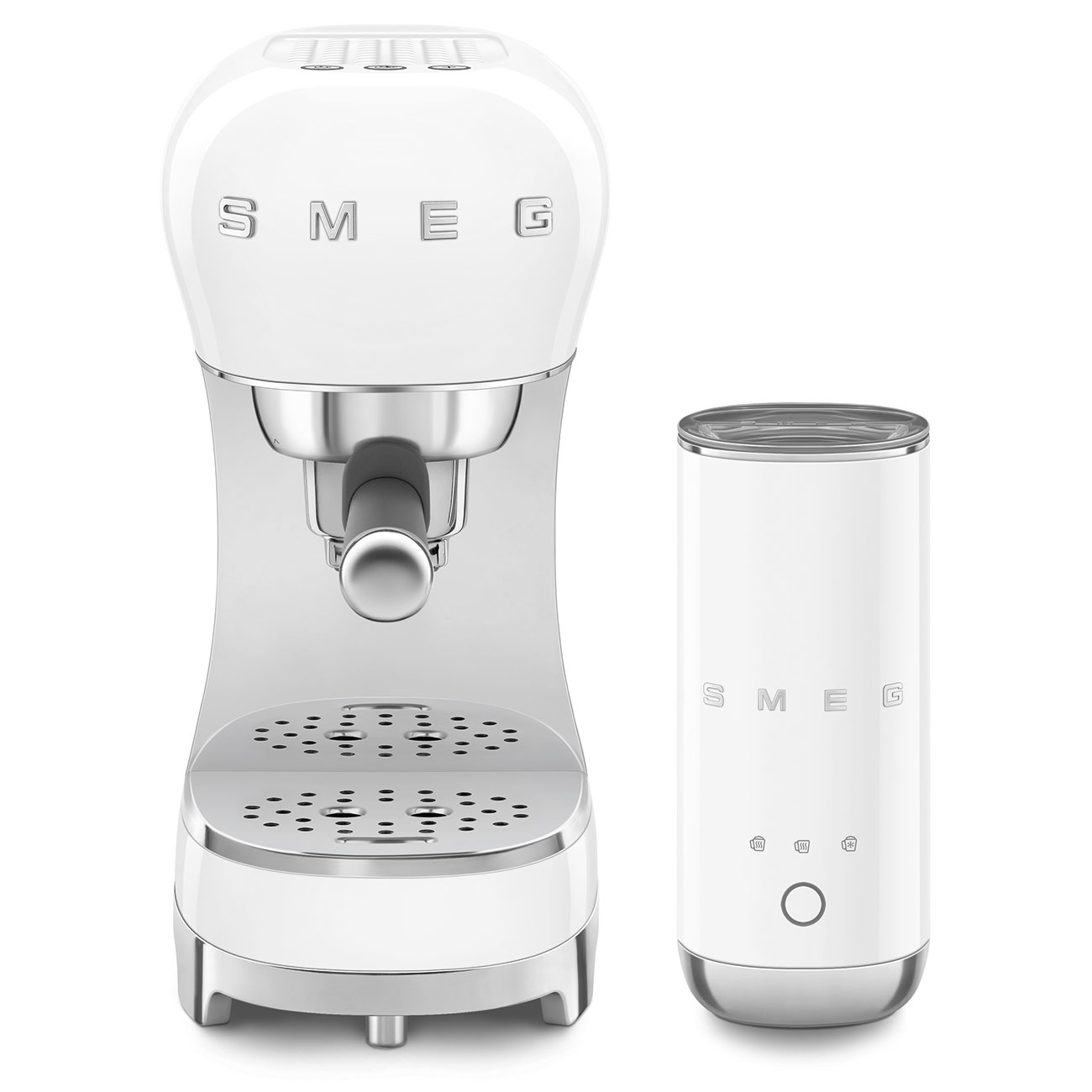Smeg Espresso Kahve Makinesi Beyaz ECF12WHEU