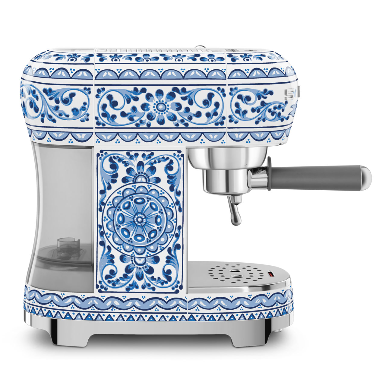 Smeg Espresso Kahve Makinesi Dekorlu / Özel ECF02DGBEU görsel 2