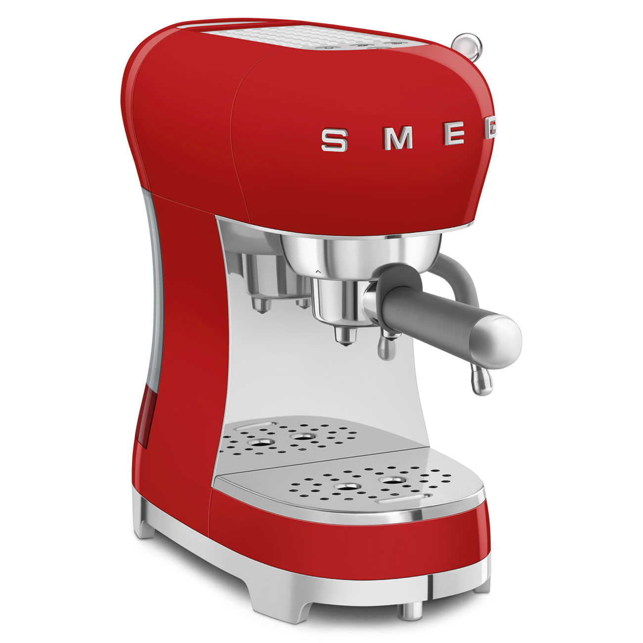Smeg Espresso Kahve Makinesi Kırmızı ECF02RDEU görsel 3