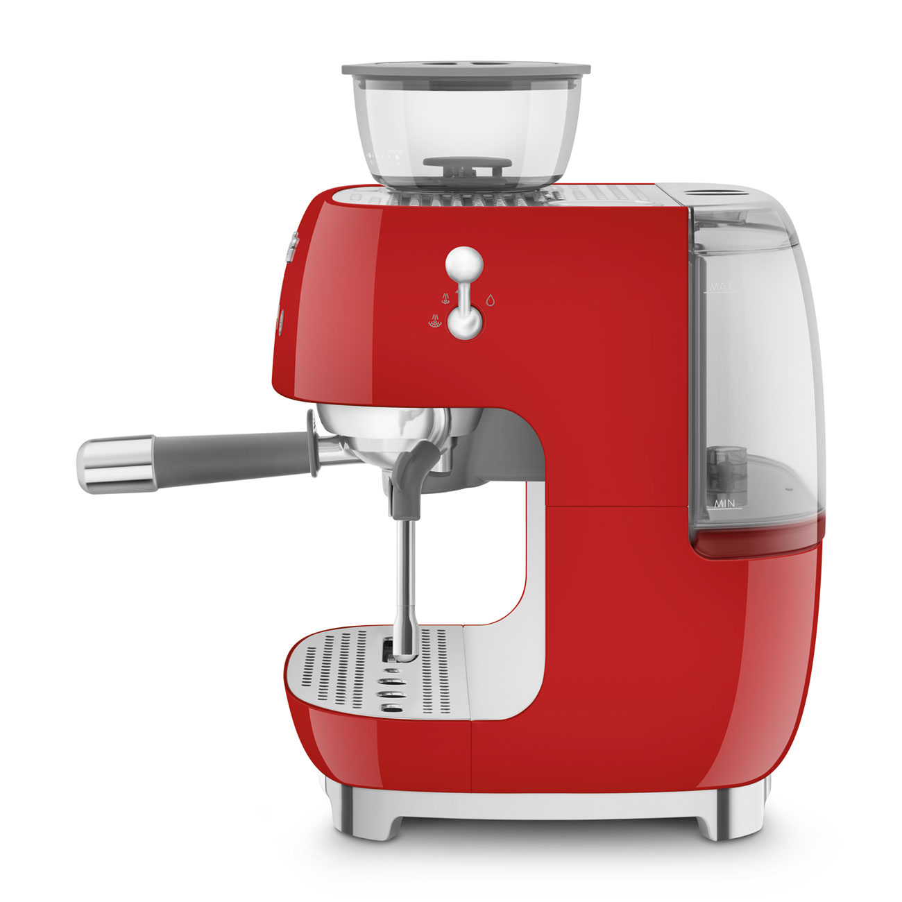 Smeg Espresso Kahve Makinesi Kırmızı EGF03RDEU görsel 2