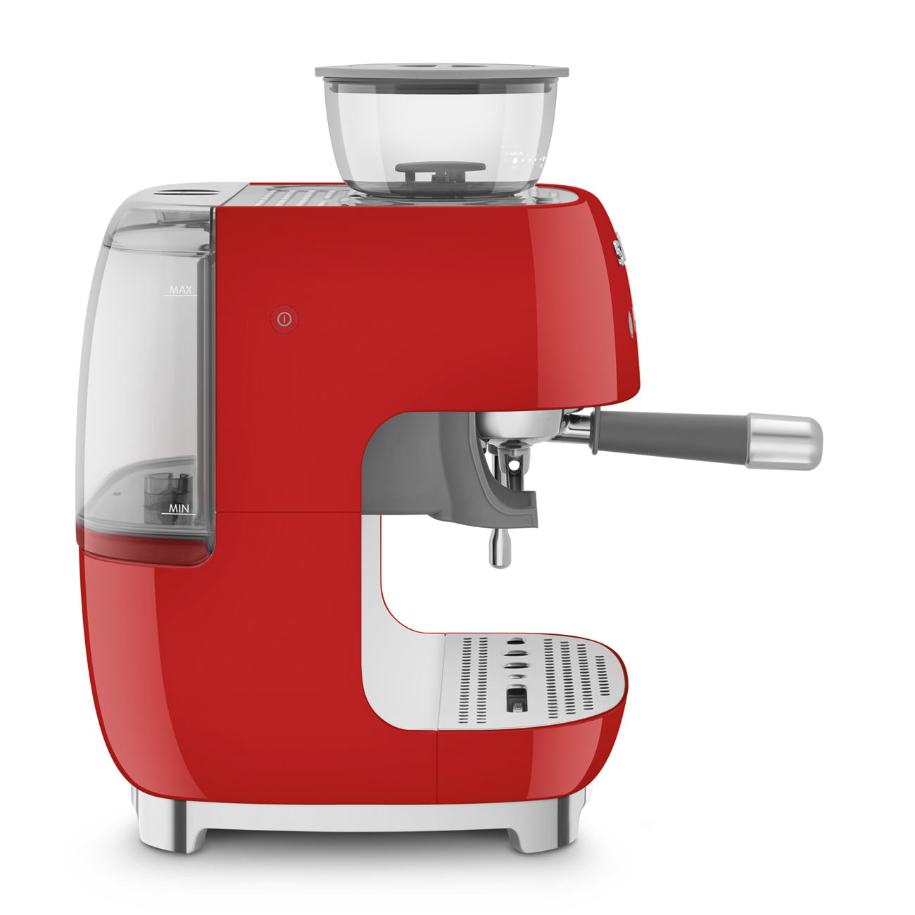 Smeg Espresso Kahve Makinesi Kırmızı EGF03RDEU görsel 3