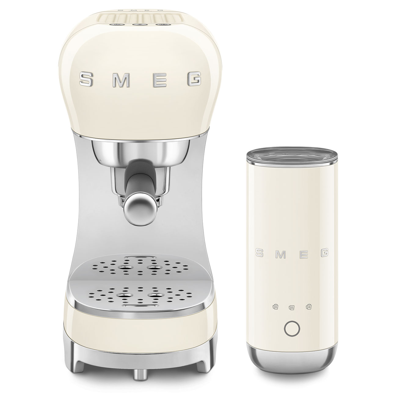 Smeg Espresso Kahve Makinesi Krem ECF12CREU
