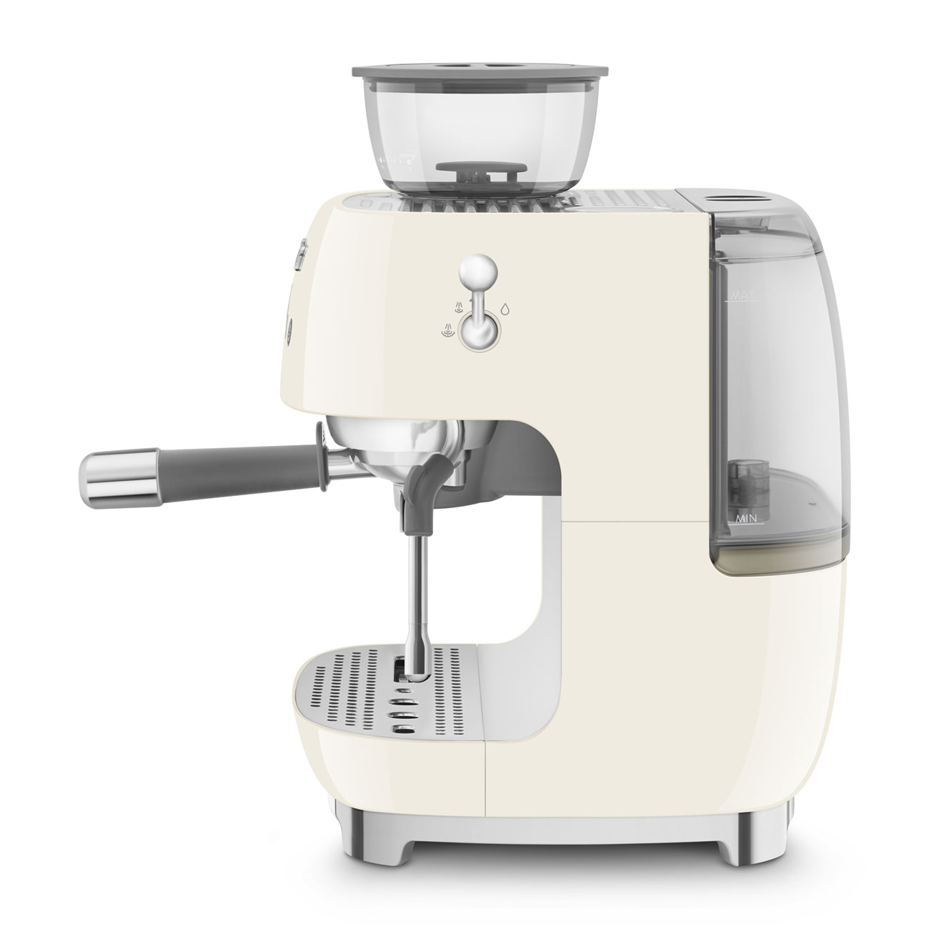 Smeg Espresso Kahve Makinesi Krem EGF03CREU görsel 2