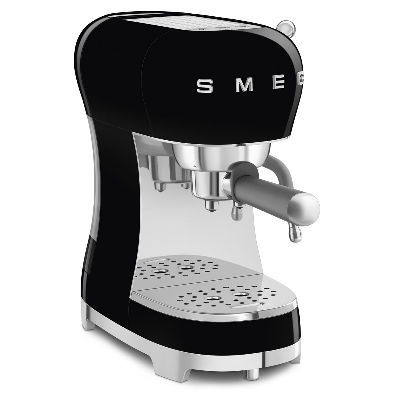 Smeg Espresso Kahve Makinesi Siyah ECF02BLEU görsel 3