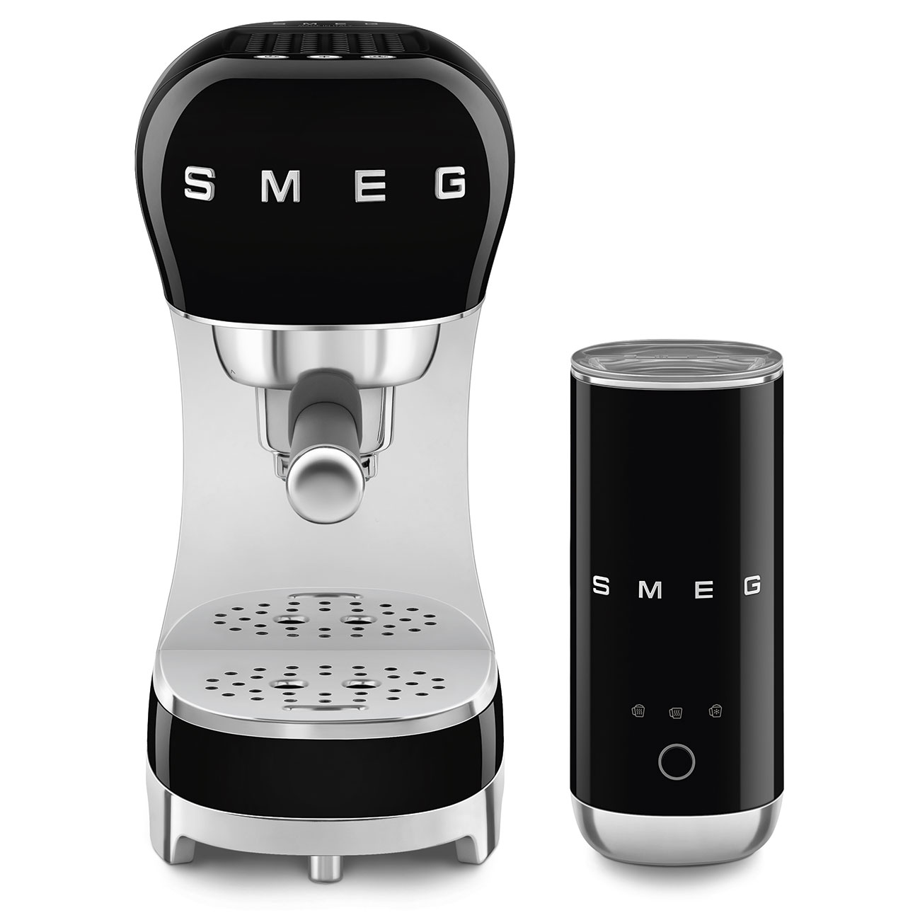 Smeg Espresso Kahve Makinesi Siyah ECF12BLEU