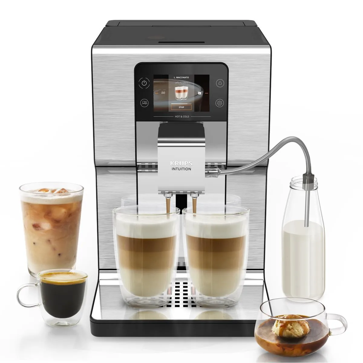 Tefal Krups Intuition Experience Sıcak & Soğuk Otomatik Espresso Kahve Makinesi