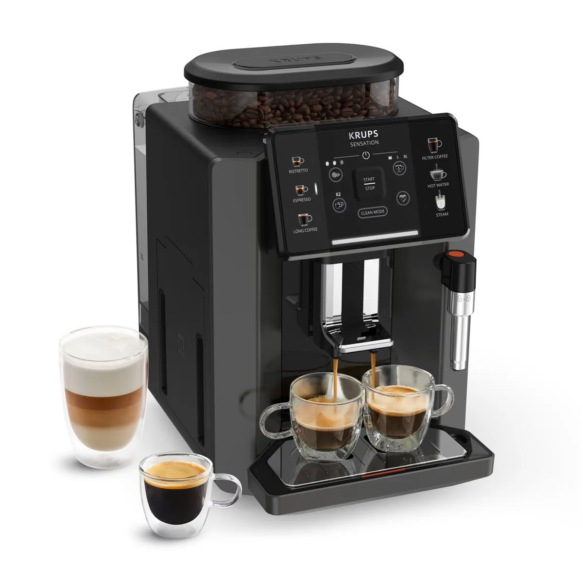 Tefal Krups Sensation C50 Tam Otomatik Espresso Kahve Makinesi