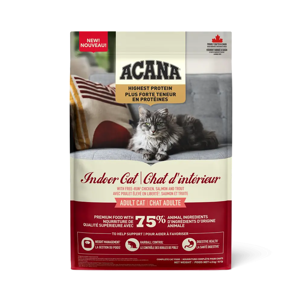 Acana Highest Protein (Yüksek Protein) Indoor Yetişkin Kedi Maması 1.8 Kg görsel 2