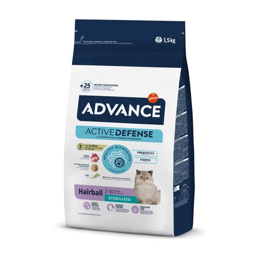 Advance Hairball Sterilised Hindili 1.5 kg