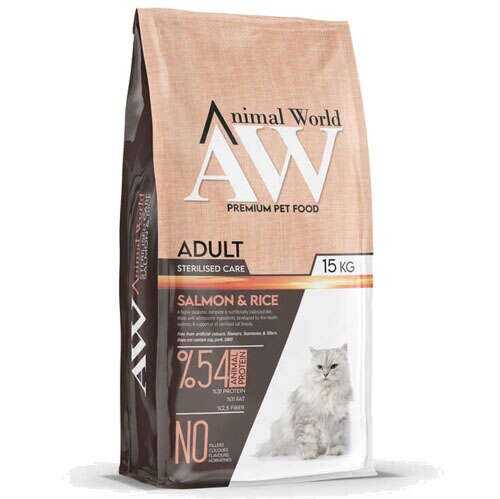 Animal World Somonlu Kısırlaştırılmış 15 kg