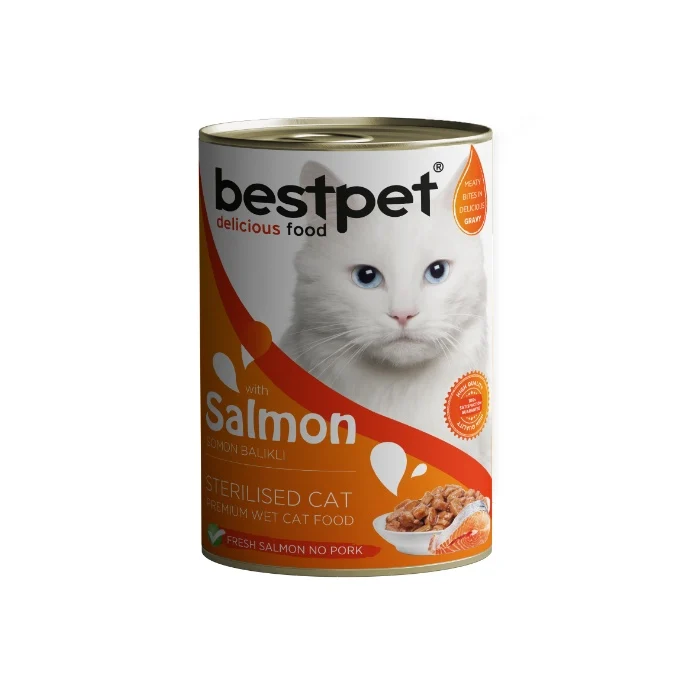 Bestpet Gravy Sterilised Parça Somonlu 400 gr