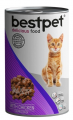 Bestpet Kitten Tavuklu 415 gr