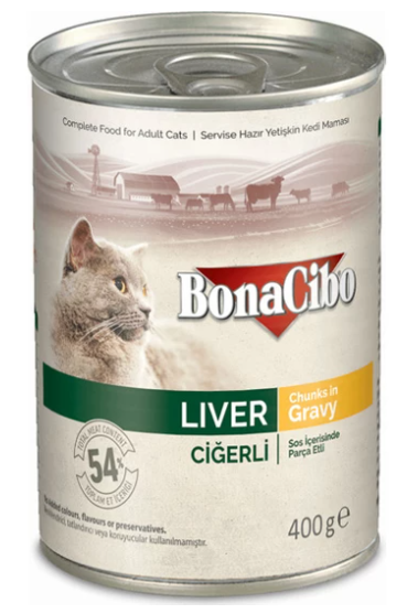 Bonacibo Soslu Ciğerli Yaş 400 gr
