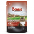 Bonnie Sos İçinde Et Parçacıklı Biftekli 85 gr