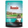 Bonnie Sos İçinde Et Parçacıklı Somonlu 85 gr
