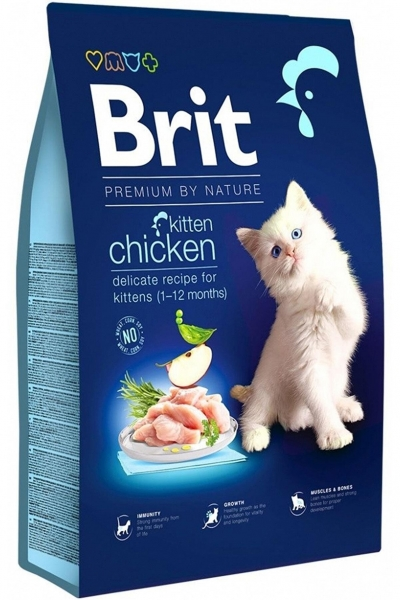 Brit Premium By Nature Yavru Tavuklu 8 kg