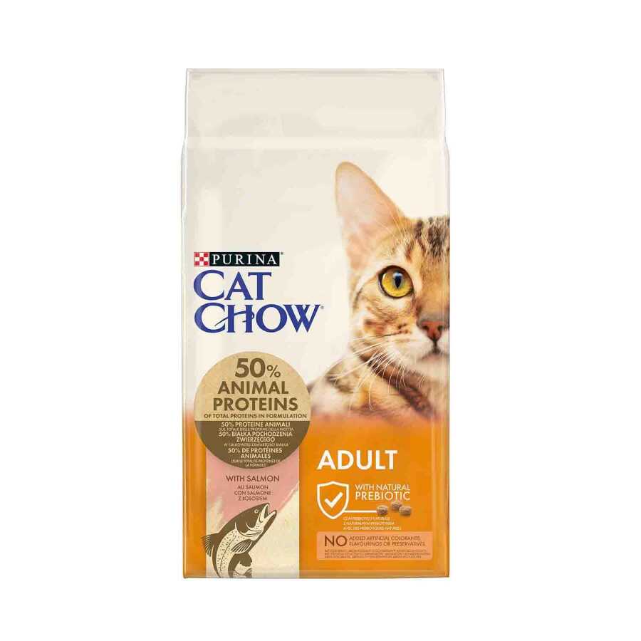 Cat Chow Adult Ton Balıklı ve Somonlu 15 kg