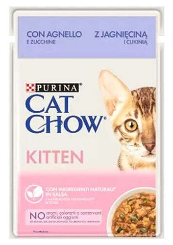 Cat Chow Yavru Kuzu Etli 85 gr