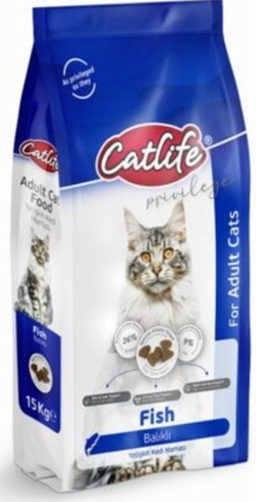 Catlife Balıklı Yetişkin 15 kg