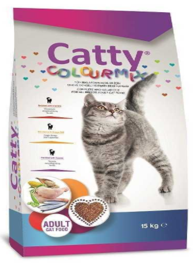 Catty Colour Mix Yetişkin 15 kg